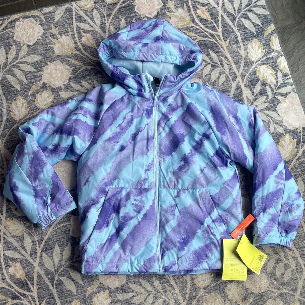 NWT Outer Shell Spring Perfect All in Motion Large Girls Jacket